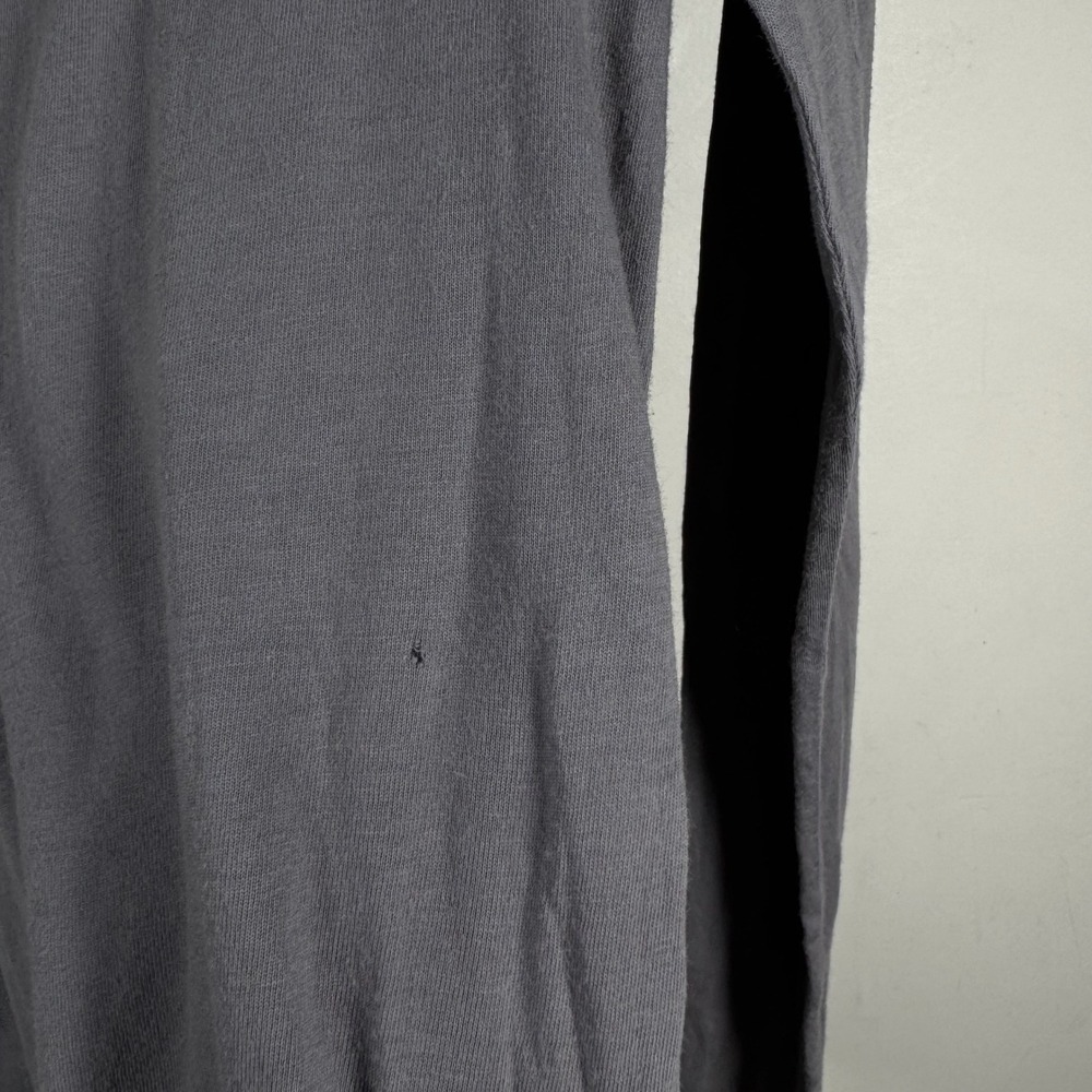 Robindira Unsworth Womens Long Sleeve Scoop Neck Tee Shirt Gray Size Small *FLAW - Picture 13 of 16